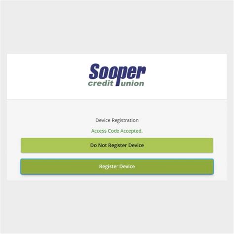 sooper credit union online banking